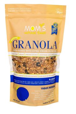 Mom's Natural Foods Blueberry Granola, 360 g